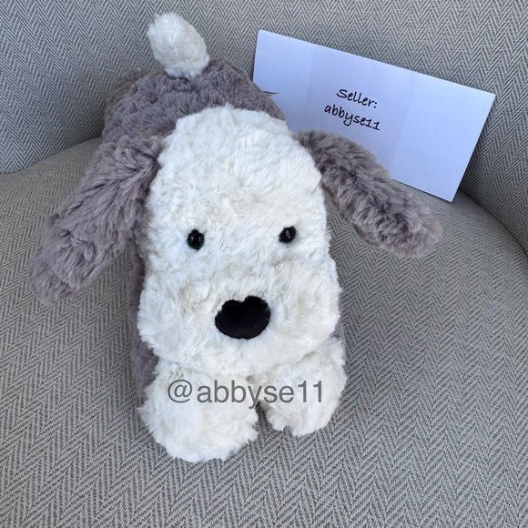 Jellycat Tumblie Sheep Dog - Authentic - Brand New With Tags - Fast Ship